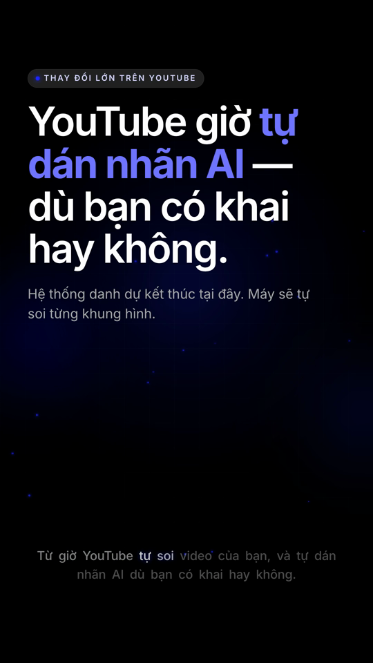 Youtube Ai Label