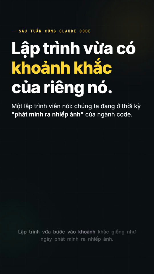 Weeks Of Claude Code